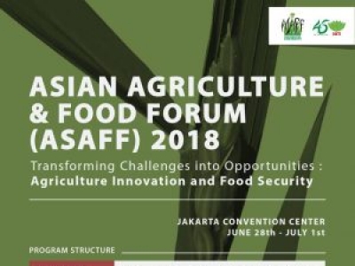 Asian Agriculture & Food Forum (ASAFF) 2018