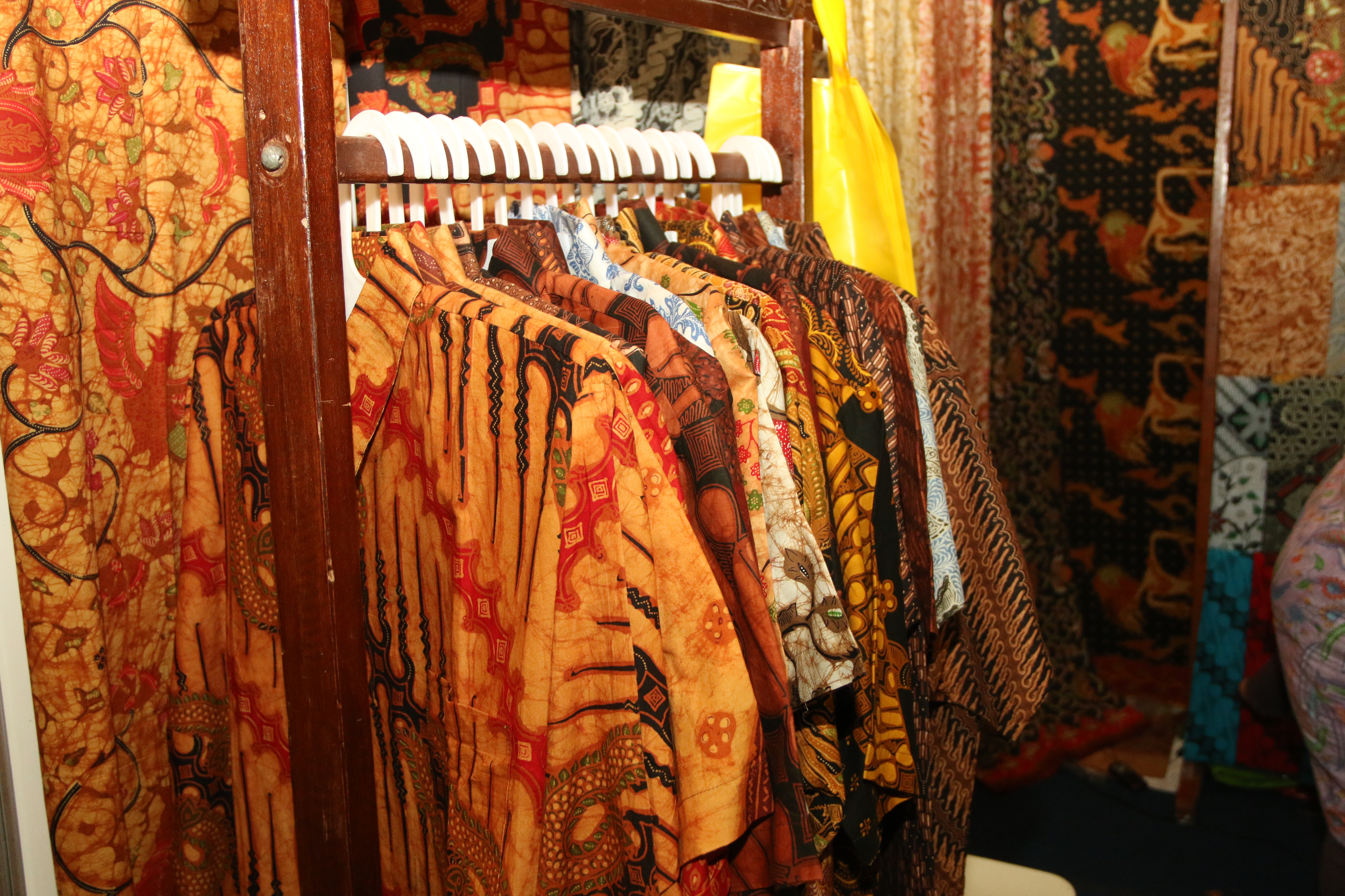 Sragen is the biggest batik production centers after Pekalongan and Solo