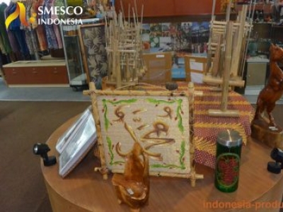 The Variety of Indonesian Handicrafts at SME Tower Jakarta