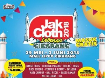 JakCloth Lebaran Cikarang 2018