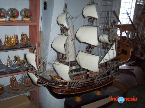 All miniature ships in here are handmade using natural materials and wood with good quality