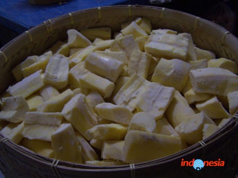 Tape is sweet foods that make famous Bondowoso area in East Java